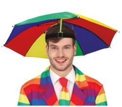Paraplyhat med pande elastik
