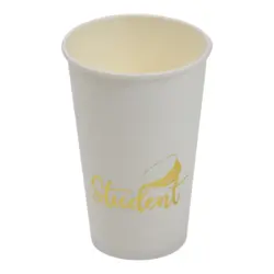 Student Krus i Hvid og Guld - 500ml