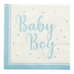 Baby shower servietter - Baby Boy