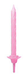 Lyserøde kagelys