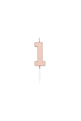 Kagelys 1 tal - Rosegold