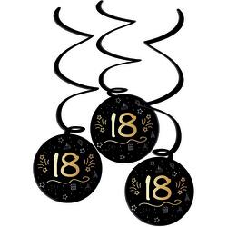 Swirls 18 år - Shining Glam 3 stk