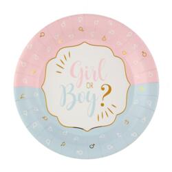 Boy or Girl Paptallerkener