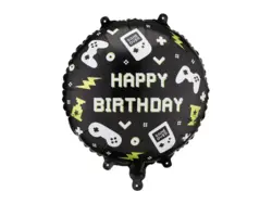 Happy Birthday folie ballon gamer