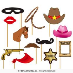 Cowboy foto sæt