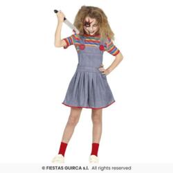 Chucky pige kostume