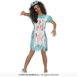 Zombie Sygeplejerske Kostume