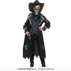 Gothic Cowboy Kostume til børn