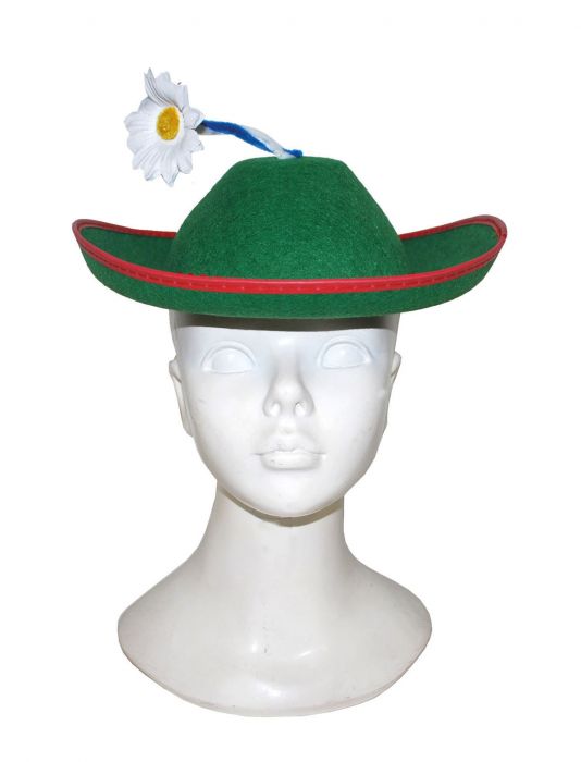 Tyroler Dame hat grøn