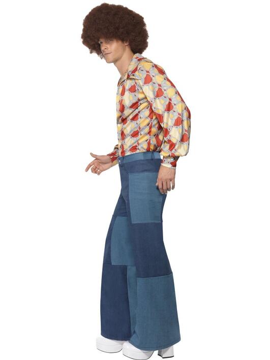 Hippie bukser i patchwork