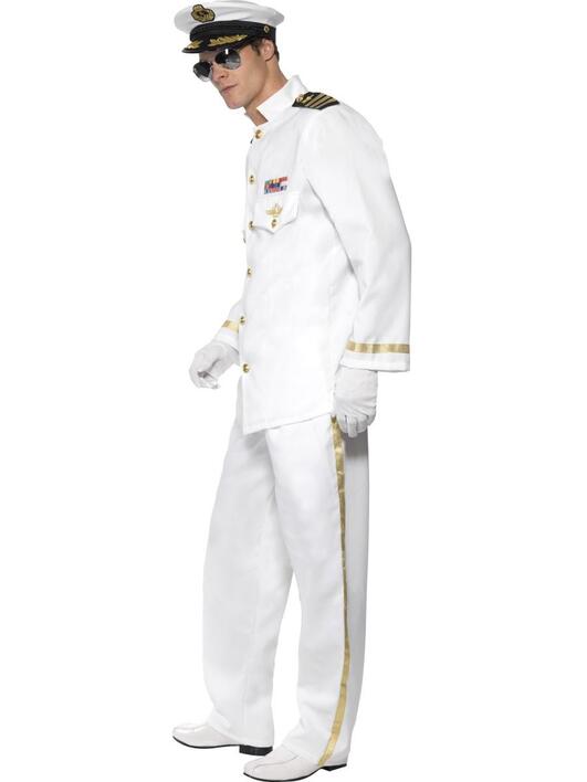 Kaptajn Hvid Uniform