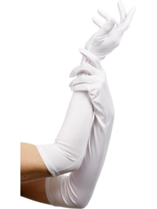 Hvide Lange handsker