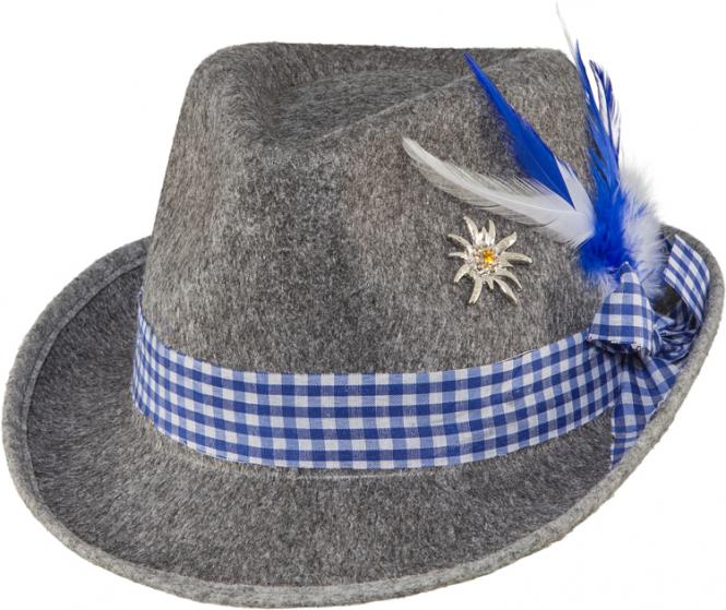 Dirndl Hat grå/blå