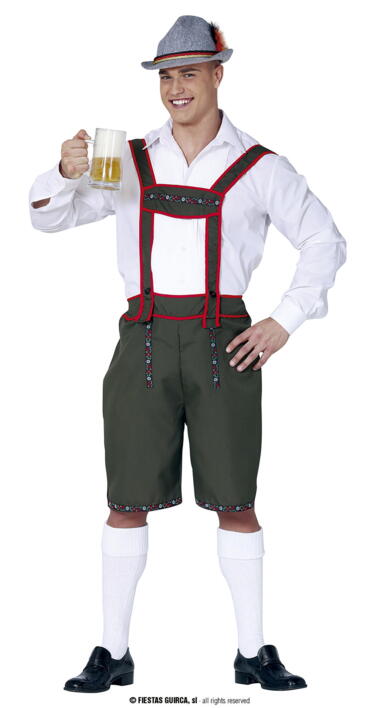 Tyroler mand kostume