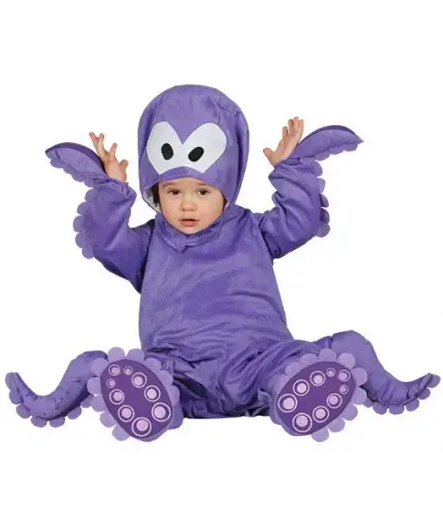 Blæksprutte Baby kostume