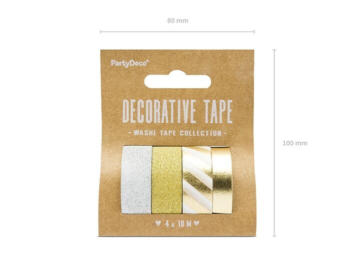 Pakke Tape guld