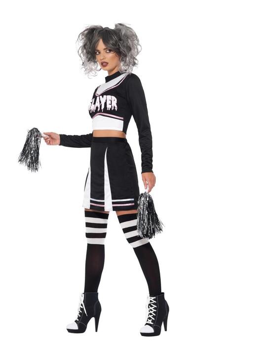 Gotisk Cheerleader Kostume