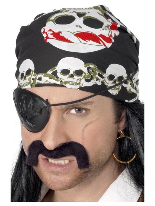 Pirat bandana sort