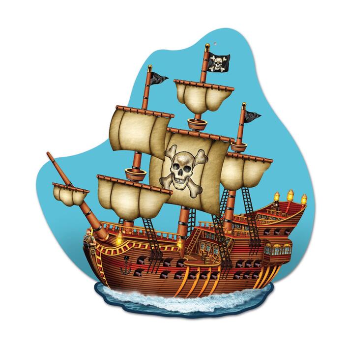 Pirat skib dekoration