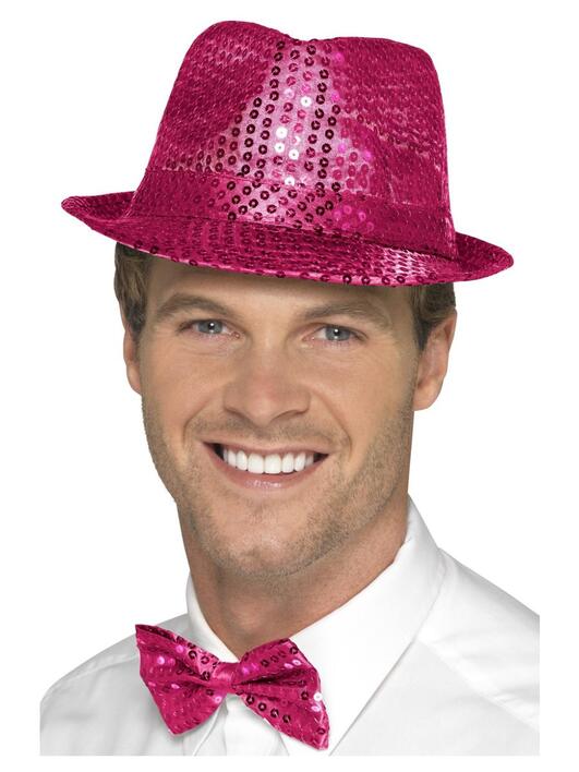 Pink Palliet Hat