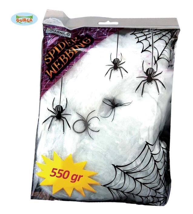 Kæmpe spindelvæv 550 gr.