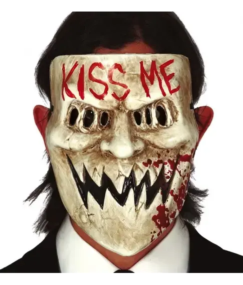 Kiss Me Maske fra The Purge