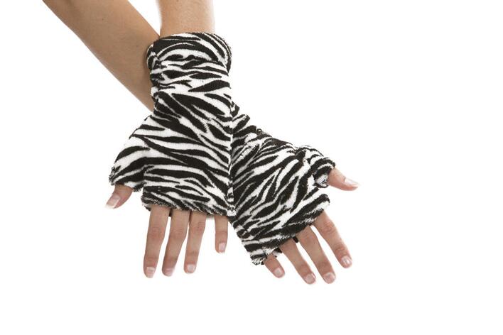 Zebra Handsker