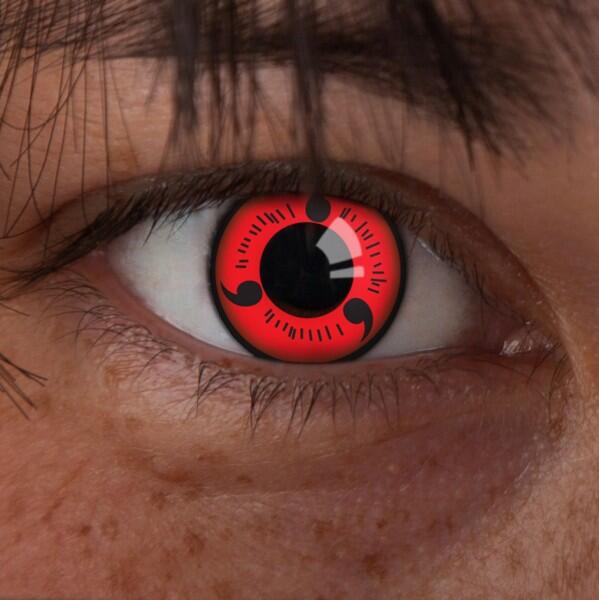 Øjenlinse Sharingan Naruto