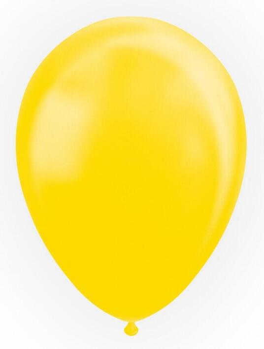 Ballon perlemor gul 10 stk
