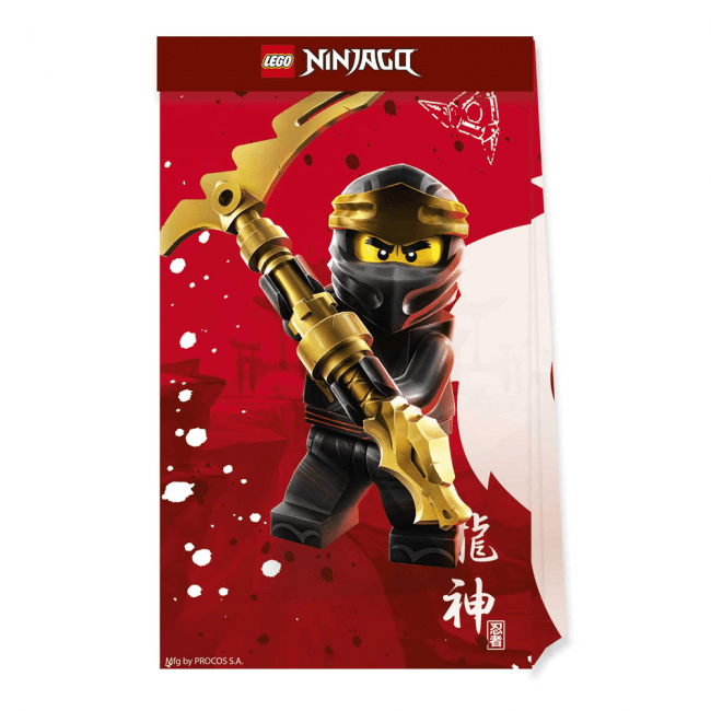 Lego Ninjago slikposer 4 stk