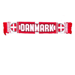 Danmark halstørklæde - Deluxe