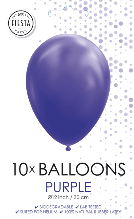 Balloner i Lilla 10 stk