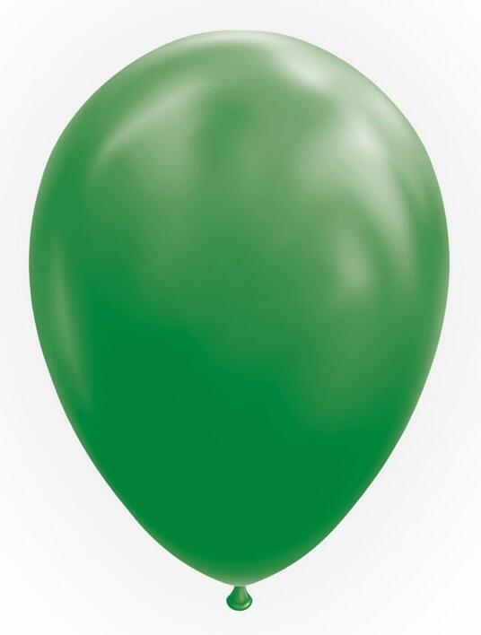 Balloner i Mørkegrøn 10 stk