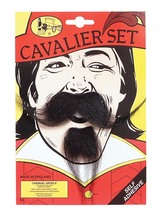 Cavalier overskæg og fipskæg
