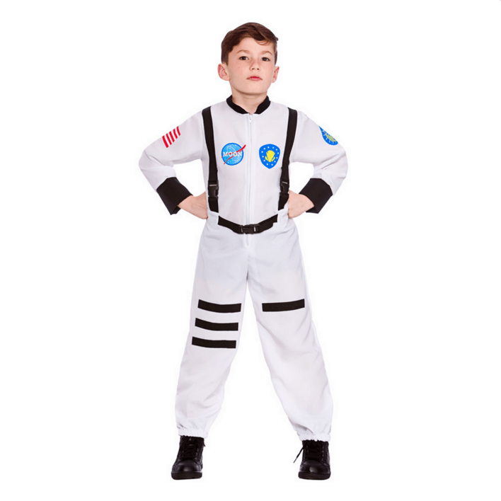Astronaut børnekostume