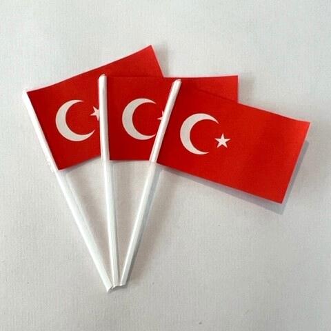 Kageflag Tyrkiet 10 stk