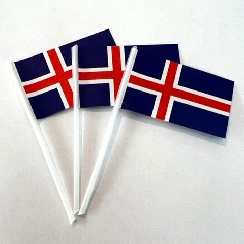 Kageflag Island 10 stk