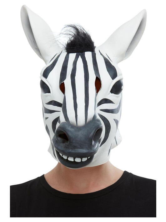 Zebra Latex maske