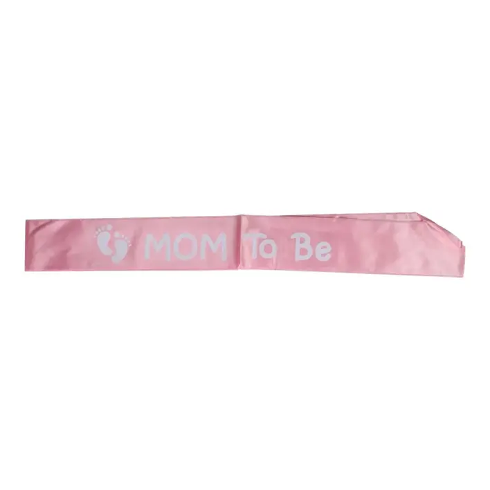 Mom To Be sash - LYSERØD