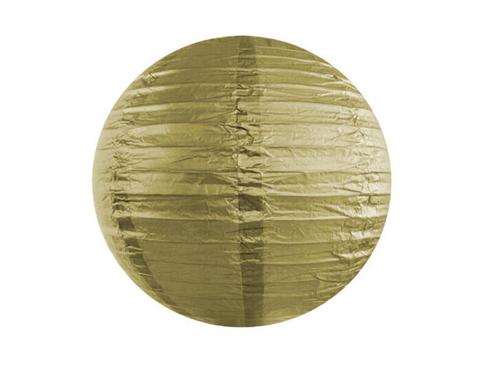 Guld lanterne - 25 cm
