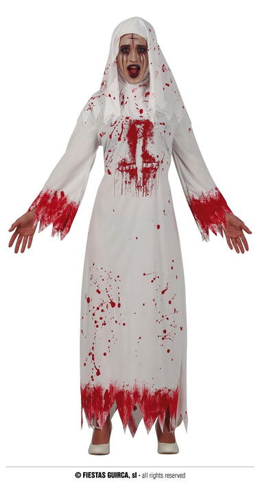 Satanisk Nonne kostume Halloween