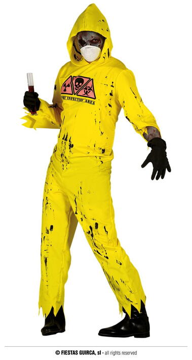 Radioaktiv Zombie kostume