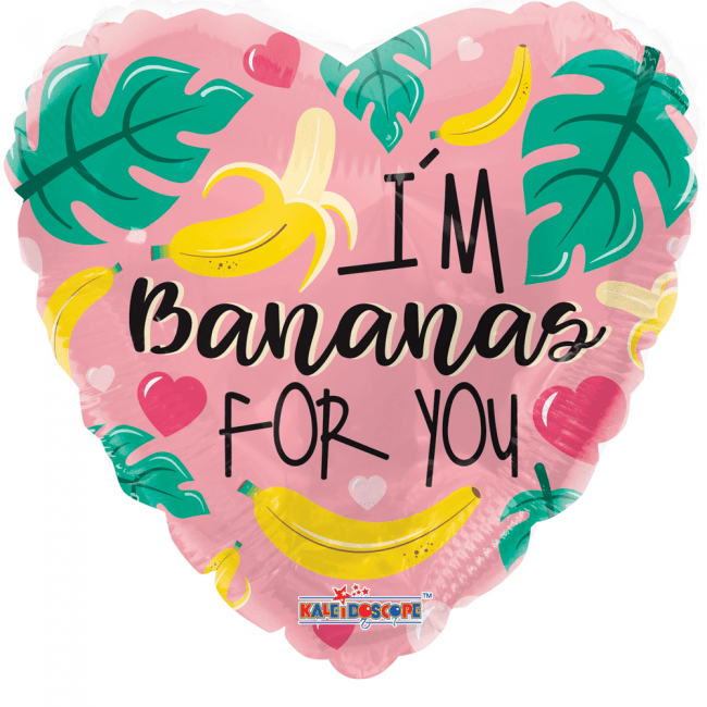 Folieballon - I'm bananas for you