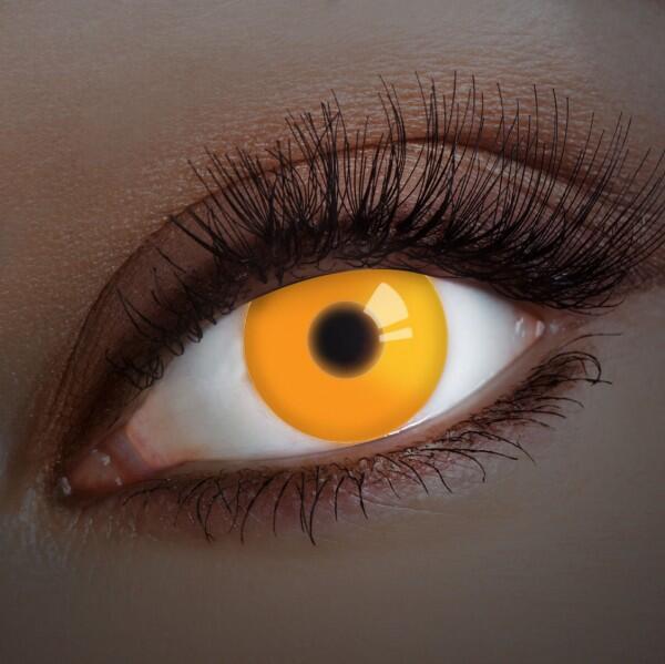 Kontaktlinser UV -Orange fire