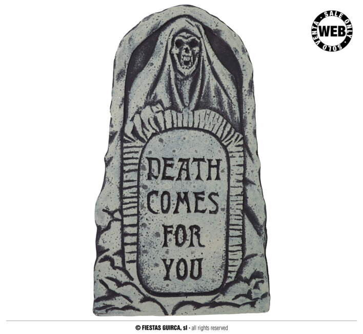 "DEAD COMES FOR YOU" STEN, 43X22