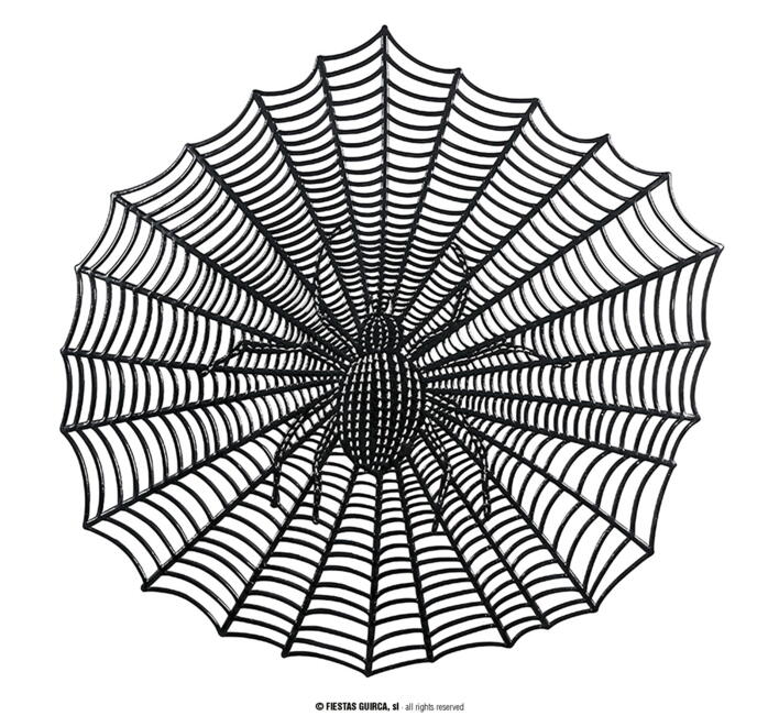 Spiderweb Placemat 38 CM, PVC