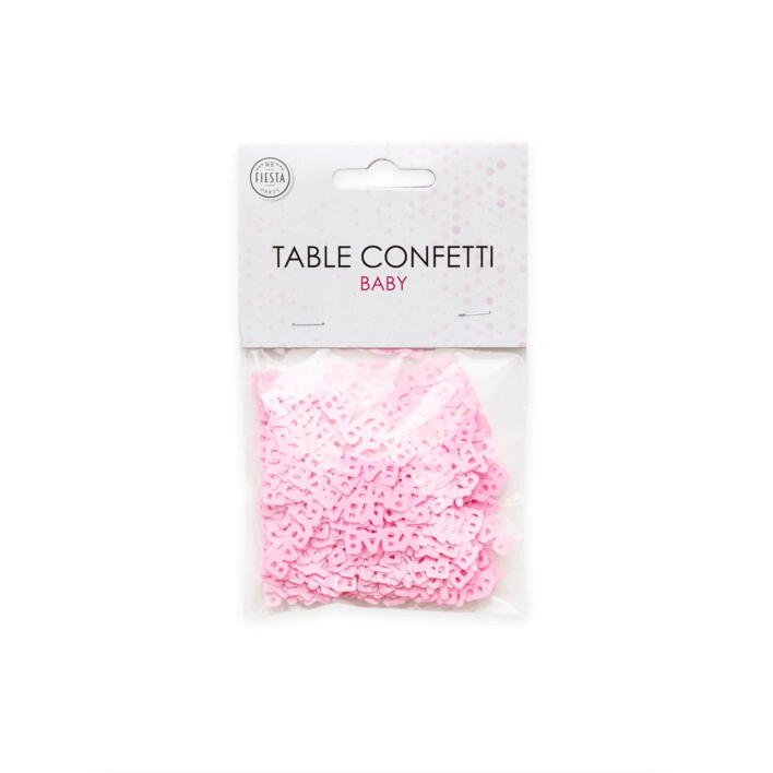 BABY konfetti i baby lyserød