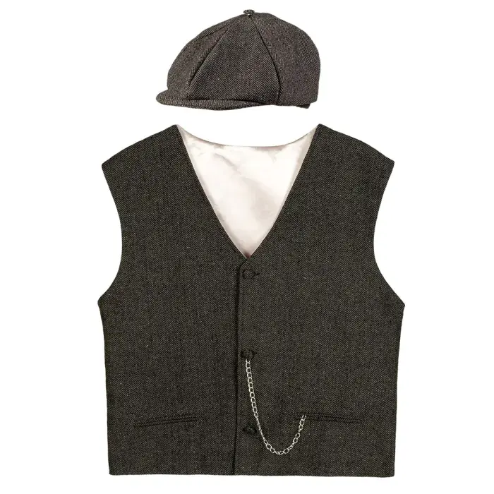 Peaky Blinders vest og hat