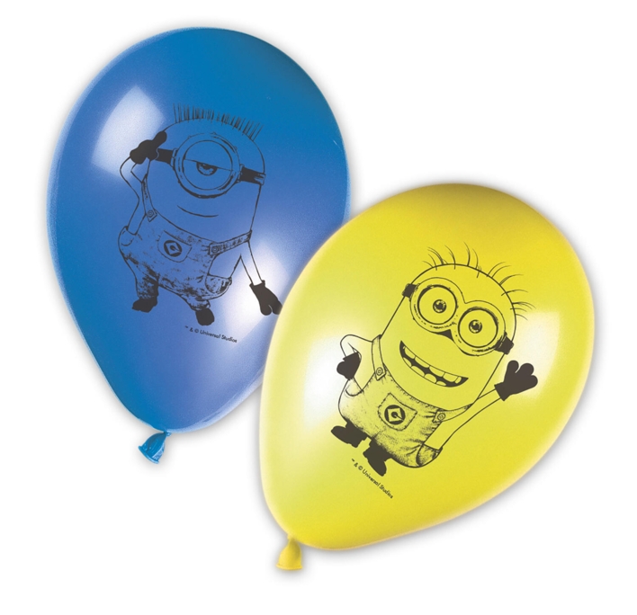 Minions balloner 8 stk