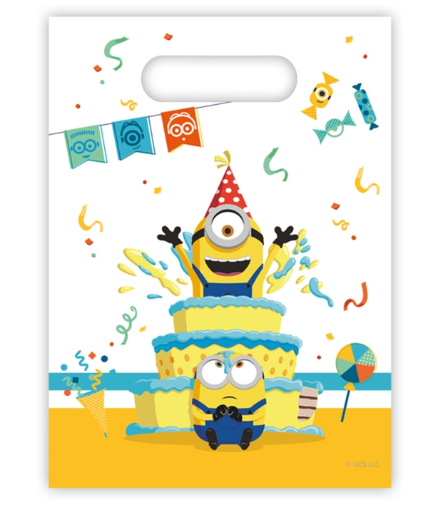 Minions slikposer 6 stk